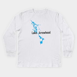 Lake Arrowhead Maine Kids Long Sleeve T-Shirt